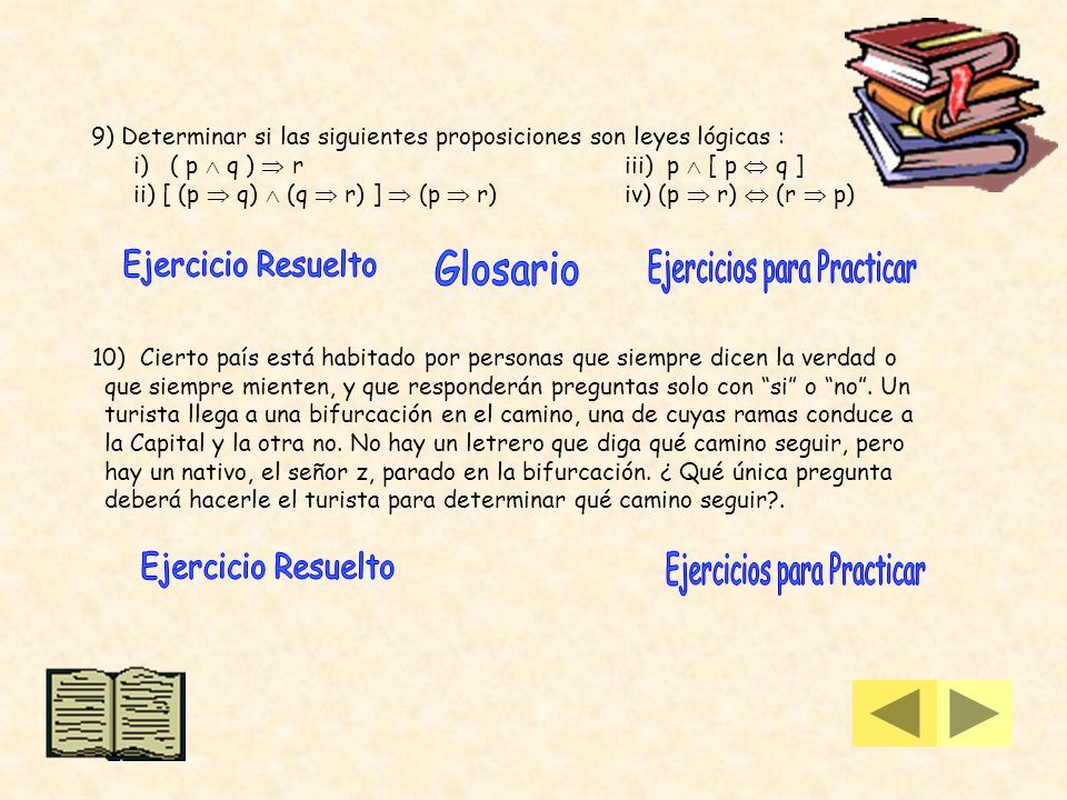 Logica Proposicional Trabajo Practico Nº 1 Logica Proposicional 1 Para Describir Los Diversos Restaurantes De La Ciudad Denotemos Con P La Comida Ppt Descargar