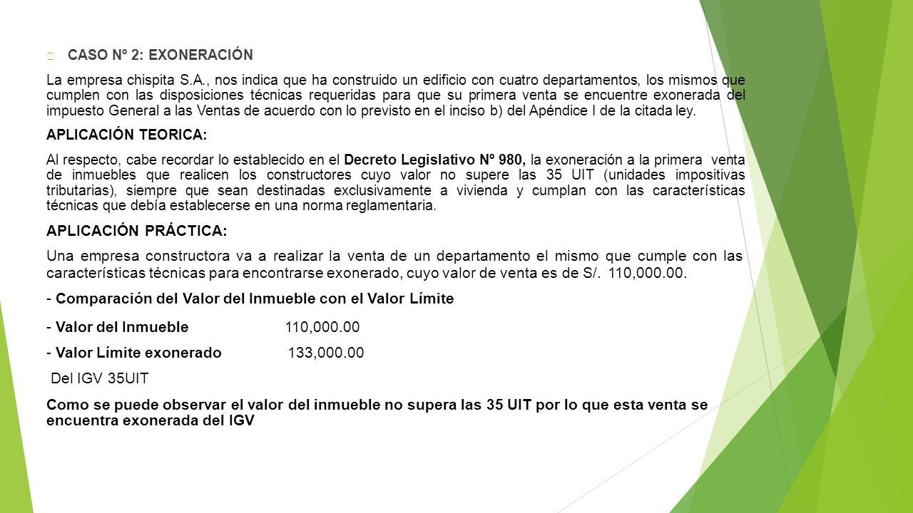 BASE LEGAL ARTÍCULO 1° DEL TUO DE LA LEY DEL IGV E ISC - DECRETO ...