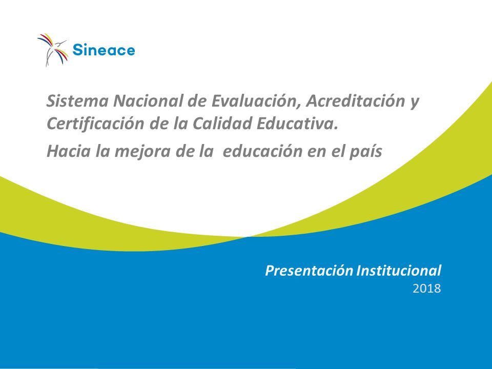 Sistema Nacional De Evaluación, Acreditación Y Certificación De La ...