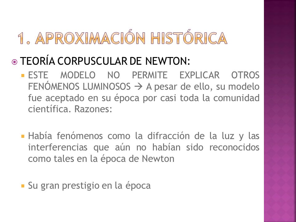 PRIMERAS HIPÓTESIS:  TEORÍA CORPUSCULAR DE LA LUZ  NEWTON  TEORÍA  ONDULATORIA DE LA LUZ  HUYGENS. - ppt descargar