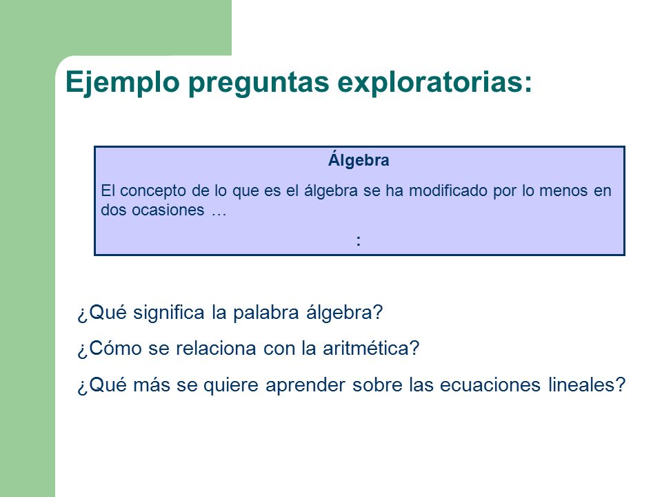 Resultado de imagen para preguntas exploratorias ejemplos